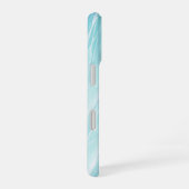 Aqua Wave Shimmering Water Phone Case iPhone 16 Hülle (Rechte Seite)