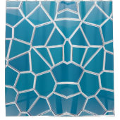 Aqua Web Duschvorhang (Vorderseite)