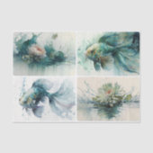 Aqua World Seidenpapier (Vorderseite)