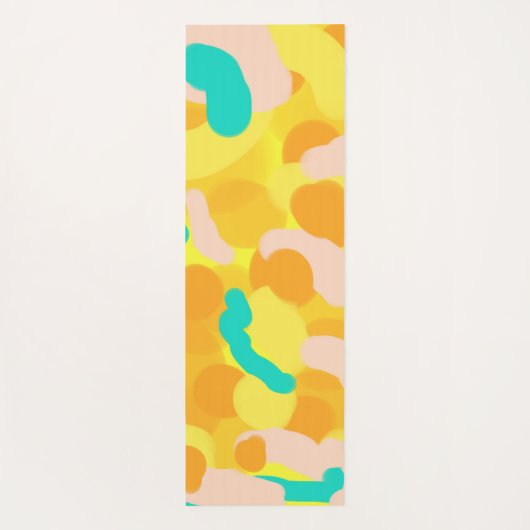 Aqua Yogamatte (Rückseite)