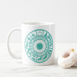 Aqua Zodiac Tasse