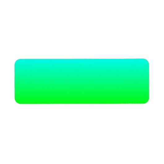 Aqua zu Green Label (Vorne)