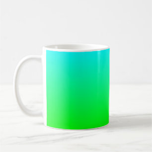 Aqua zu Grün Tasse