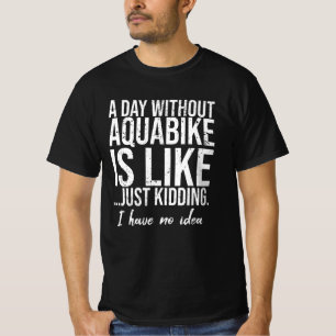 Aquabiysche Sportgeschenk-Idee T-Shirt