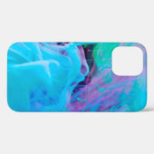 Aquabstrakte, Acrylfarben, kunstvoll, künstlerisch Case-Mate iPhone Hülle (Rückseite (Horizontal))