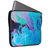 Aquabstrakte, Acrylfarben, kunstvoll, künstlerisch Laptopschutzhülle (Vorne Rechts)