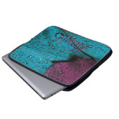 "AquaCircuit: Präzision in jedem Tropfen Laptopschutzhülle (Vorne Knopf)