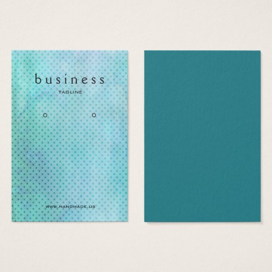 Aquadows Wasserfarbenerd-Anzeige (Vorne & Hinten)