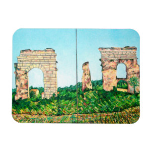 Aquädukt-Park-Ansicht Magnet