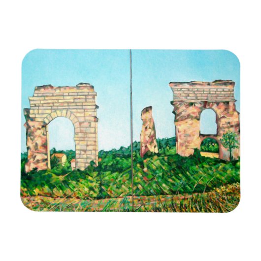 Aquädukt Park View Magnet (Horizontal)