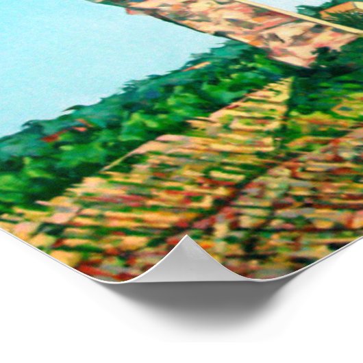 Aquädukt Park View Poster (Ecke)