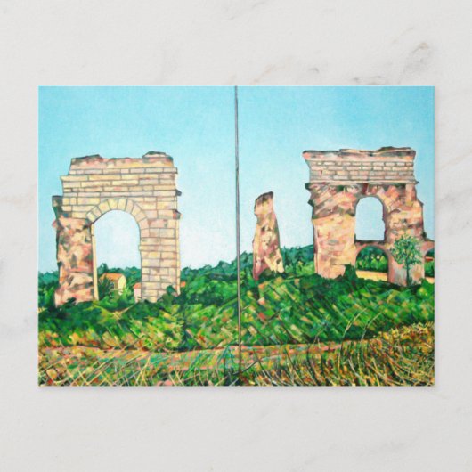 Aquädukt Park View Postkarte (Vorderseite)