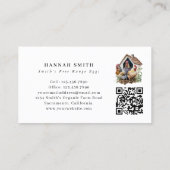 Aquädukte Frische Eier Visitenkarte (Rückseite)