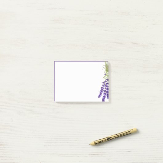 Aquädukte Lavendel Blumengarten Blumenstrauß Post-it Klebezettel (Auf Schreibtisch)