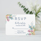 Aquädukte Tulips Floral Bouquet UAWG RSVP Karte (Stehend Vorderseite)