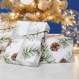 Aquädukte und Pinecones Urlaub Geschenkpapier