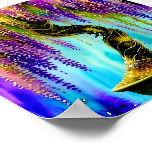 Aquäduktenbaum Poster (Ecke)