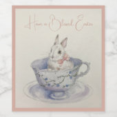 Aquäduktion Bunny im Tessin | Osterweinsiegel Weinetikett (Einzelnes Label)