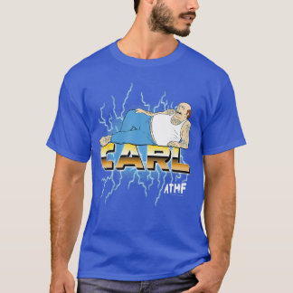 Aquaeen Hunger Force Carl Blitz lustiger Cartoon T-Shirt