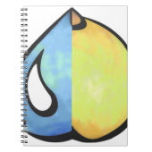 Aquafaba Notizblock (Vorderseite)