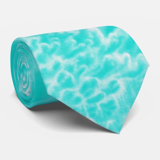 'Aquafoam' Abstrakt Krawatte (Gerollt)
