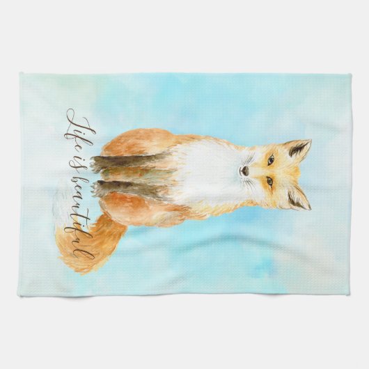 Aquafox geschirrtuch (Horizontal)