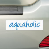 aquaholic 1 autoaufkleber (Auf Auto)