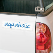 aquaholic 1 autoaufkleber (Auf Lkw)