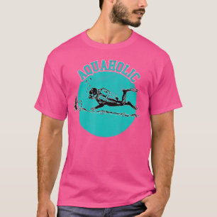 Aquaholic Scuba Diver Funny Diver T-Shirt