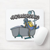Aquaholic UNTERWASSERATEMGERÄT Mousepad (Mit Mouse)