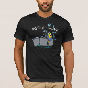 Aquaholic UNTERWASSERATEMGERÄT T-Shirt