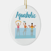 Aquaholische Aquädukte Keramik Ornament (Rechts)