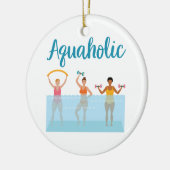 Aquaholische Aquädukte Keramik Ornament (Links)