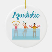 Aquaholische Aquädukte Keramik Ornament (Hinten)
