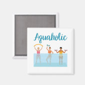 Aquaholische Aquädukte Magnet (Vorderseite/Rückseite)