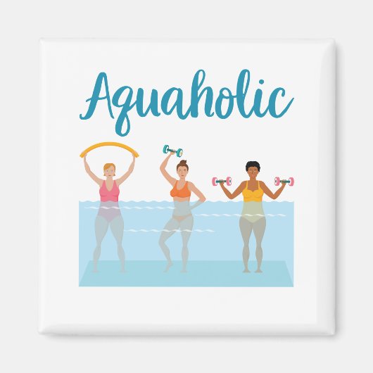 Aquaholische Aquädukte Magnet (Vorne)
