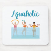 Aquaholische Aquädukte Mousepad (Vorne)