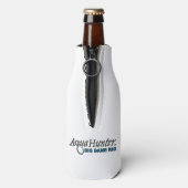 AquaHunter (TM) Fischereimarke Flasche Cooler Cooz Flaschenkühler (Flasche Rückseite)