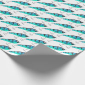 Aquakultur Geschenkpapier (Ecke)