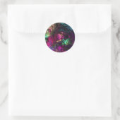 Aquakultur Pflanze Runder Aufkleber (Tasche)
