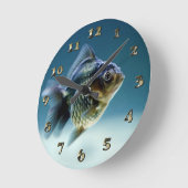 Aquakultur Runde Wanduhr (Winkel)