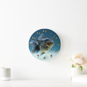 Aquakultur Runde Wanduhr (Zuhause)
