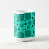 Aquakultur und Punkte Kaffeetasse (Mittel)