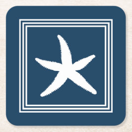 Aquakulturdesign Rechteckiger Pappuntersetzer