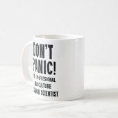 Aquakulturforscher Kaffeetasse (Vorderseite Links)