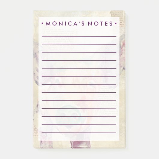 Aquakulturschwein Post-it Klebezettel (Vorderseite)