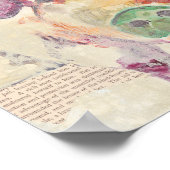 Aquakulturschwein Poster (Ecke)