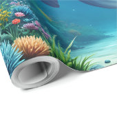 Aqualumi – Keeper of Coral Dreams.  Geschenkpapier (Rolleneckpunkt)