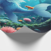 Aqualumi – Keeper of Coral Dreams.  Geschenkpapier (Ecke)