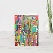 Aqualung Blank Note Card Dankeskarte (Vorderseite)